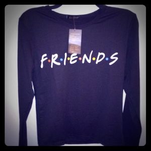 Women's L/S FRIENDS Shirt small